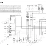 Kubota ZD326-EU, ZD326-60-EU, ZD326-60R-EU, RCK60P-326Z-EU, RCK60R-326Z-EU electrical system wiring diagram and color code table.