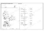 landini-50-8550-tractor-parts-catalog-3301504m3-chassis-parts-213.webp Landini 50, 8550 parts diagram for front fenders, including support brackets, bolts, nuts, and washers with part numbers.