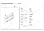 landini-50-8550-tractor-parts-catalog-3301504m3-engine-parts-3.webp Landini 50, 8550 exploded view parts diagram and table for the engine rocker arm assembly including shafts, springs, and tappets.
