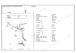 landini-500-tractor-parts-catalog-1424315m3-chassis-parts-7.webp Landini 500, 8500 exploded view diagram and parts list for front axle assembly, including bushings, supports, and ball joints.