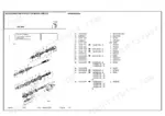 landini-500-tractor-parts-catalog-1424315m3-drivetrain-parts-161.webp Landini 500, 8500 exploded view of transmission synchron-mesh components and parts list with reference numbers.