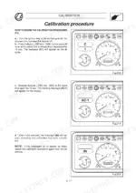Landini Rex 70GT-100F/GT Deltashift calibration procedure steps and instrument cluster display messages C1, AC-1, and do.