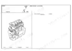 landini-blizzard-65-tractor-parts-catalog-3540030m1-engine-parts-50.webp Landini Blizzard 65 engine assembly diagram for A4.236 engine, parts list showing engine component 3553131M91.