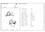 landini-blizzard-85-tractor-parts-catalog-3540032m1-chassis-parts-127.webp Landini Blizzard 85 parts catalog page showing exploded view of front wheels, hoops, and tyre assembly components.