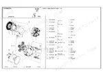 landini-blizzard-85-tractor-parts-catalog-3540032m1-drivetrain-parts-302.webp Landini Blizzard 85 exploded view diagram and parts list for the 12-inch O.M.G. dual clutch transmission assembly.