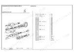 landini-c6000-crawler-tractor-parts-catalog-1821740m1-drivetrain-parts-129.webp Landini C6000 transmission exploded view diagram and parts list for shims, rings, and ferrules.