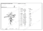 landini-c6000-crawler-tractor-parts-catalog-1821740m1-hydraulic-parts-39.webp Landini C6000 hydraulic lift distributor exploded view diagram and parts list with reference numbers for service repair.
