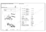 landini-c6500-crawler-tractor-parts-catalog-1424045m2-drivetrain-parts-15.webp Landini C6500 exploded view parts diagram and list for the rear axle housing, including shafts, bearings, and seals.