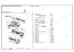 landini-c7830-crawler-tractor-parts-catalog-3310579m2-drivetrain-parts-17.webp Landini C7830 exploded view of rear axle housing components with parts list including gears, bearings, and circlips.