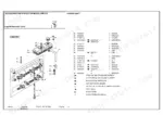 landini-c7830-crawler-tractor-parts-catalog-3310579m2-parts-list-2.webp Landini C7830 exploded view parts list for rocker shaft assembly, including valve cover, screws, washers, and pipes.
