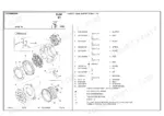 landini-ghibli-90-tractor-parts-catalog-3657849m2-drivetrain-parts-300.webp Landini Ghibli 90 exploded view of the 12-inch dual clutch assembly, including discs, plates, flywheel, and hardware parts list.