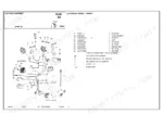 landini-ghibli-90-tractor-parts-catalog-3657849m2-wiring-231.webp Landini Ghibli 90 front electrical wiring diagram and parts list for lighting equipment and sensors.