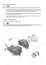 liebherr-l551-wheel-loader-service-manual-8145009-procedures-172.webp Liebherr L551 pump distributor gear removal and installation procedure with exploded view diagram of hydraulic pumps 52 and 53.
