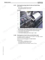 liebherr-l586-2plus2-wheel-loader-service-manual-error-codes-86.webp Liebherr L586 2plus2 maintenance procedure for checking exhaust lines for leaks and pump distributor gear oil level.