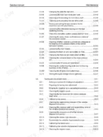 liebherr-l586-2plus2-wheel-loader-service-manual-system-diagram-47.webp Liebherr L586 2plus2 service manual table of contents for maintenance, lubrication, and testing and adjustment tasks.