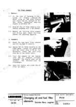 liebherr-lr-611-lr-621-lr-631-lr-641-crawler-loader-service-manual-procedures-153.webp Liebherr LR 611, LR 621, LR 631, LR 641 oil filter element removal and assembly procedure for Daimler-Benz engines.