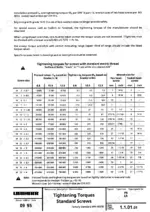 liebherr-lr-611-lr-621-lr-631-lr-641-crawler-loader-service-manual-torque-23.webp Liebherr LR 611, LR 621, LR 631, LR 641 standard metric screw tightening torque and preload values table.