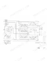 liebherr-r-914-c-r-924-c-hydraulic-excavator-service-training-page-186.webp Liebherr R 914 C, R 924 C hydraulic schematic diagram showing control valves, pressure settings, and system components.