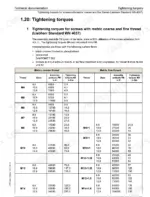 liebherr-r-924-compact-hydraulic-excavator-material-handler-service-manual-10359401-torque-26.webp Liebherr R 924 tightening torque table for metric coarse and fine thread screws per standard WN 4037.
