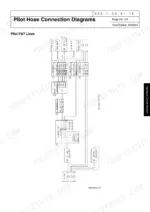 link-belt-225-spin-ace-hydraulic-excavator-shop-manual-1113-wiring-123.webp Link-Belt 225 Spin Ace, SH225X-3 pilot hose connection diagram showing P&T lines, hydraulic components, and hose assembly codes.