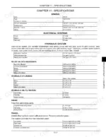 link-belt-235x3-hydraulic-excavator-operator-manual-235x3-om-lxg-01-specs-181.webp Link-Belt 235X3 specifications table for engine, electrical, hydraulic systems, relief pressures, cylinders, swing, and travel.