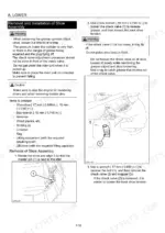 link-belt-235x3-hydraulic-excavator-service-manual-15955044-0-procedures-32.webp Link-Belt 235X3 service manual procedure for removal and installation of track shoe assembly and grease cylinder check valve.