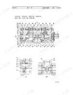 link-belt-350x2-excavator-parts-manual-2208-hydraulic-parts-368.webp Link-Belt 350X2 hydraulic pump exploded view diagram showing internal components and cross-sections A and B.