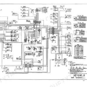 Link-Belt LS-2650 C Series II electric circuit wiring diagram with component index and color code table.