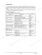 link-belt-ls-2800-hydraulic-excavator-operator-manual-wdl2802-5e-troubleshooting-90.webp Link-Belt LS-2800 troubleshooting table for engine and auxiliary parts, listing problems, probable causes, and solutions.