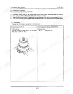 link-belt-ls-4300-hydraulic-excavator-shop-manual-wel4305-0e-procedures-57.webp Link-Belt LS-4300 travel motor disassembly procedure showing motor fixing steps and horizontal vise usage diagram.
