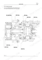 manitou-ask-372-planetary-drive-steer-axle-repair-manual-647372en-torque-43.webp Manitou ASK 372, AS 372 KR wheel hub section diagram showing specific screw torque values in Nm for assembly components.