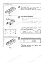 manitou-cd-15-p-variants-lift-truck-repair-manual-547954-en-hydraulic-118.webp Manitou CD 15 P-35 P, CG 15 P-35 P engine cylinder head inspection, warpage measurement, and height specification table.