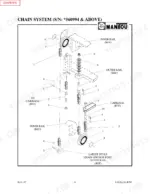 manitou-k5601-k5602-k5603-forklift-mast-parts-catalog-r397-chassis-parts-10.webp Manitou K5601, K5602, K5603 exploded view diagram of the chain system for serial numbers 560994 and above.