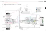 manitou-mc-18-2-variants-lift-truck-repair-manual-647659en-hydraulic-67-1.webp Manitou MC 18-2 to MSI 35 hydrostatic transmission schematic diagram showing forward operation fluid direction for 4-wheel drive systems.
