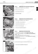 manitou-mc-18-2-variants-lift-truck-repair-manual-647659en-procedures-35.webp Manitou MC 18-2 to MSI 35 service manual: procedures for removing coolant radiator, starter motor, and engine radiator components.