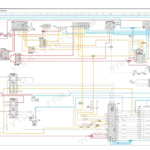 Manitou MLT 635 130 PS, 733 105, 737 130 PS ST4 S1 electrical wiring diagram.