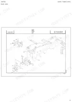 manitou-mlt-635-130-ps-mlt-733-105-mlt-733-115-mlt-737-130-ps-telescopic-handler-parts-catalog-647663-chassis-parts-40.webp Manitou MLT 635 130 PS, 733 105/115, 737 130 PS exploded view of chassis frame components.