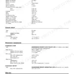 Manitou MLT 845, MT 1235–1745 specs table for Perkins engine, cooling circuit, hydrostatic transmission, and gear box.