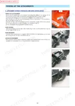 manitou-mlt523-evolution-mt620-rough-terrain-forklift-truck-operator-manual-647011as-attachments-136.webp Manitou MLT523 Evolution, MT620, C-E3 manual: procedures for picking up, locking, and releasing non-hydraulic attachments.