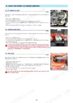 manitou-mlt625-75-h-rough-terrain-forklift-truck-operator-manual-51900001-procedures-98.webp Manitou MLT625-75 H daily service procedures for engine oil, cooling liquid, and fuel level checks.