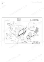 Manitou MT 732, 932, 1030 Easy cab adaptation parts diagram