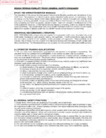 manitou-tmt315-tmt315-fl-rough-terrain-forklift-truck-operator-manual-547633s-page-6.webp Manitou TMT315 (standard and /FL) rough terrain forklift general safety standards, operator training qualifications, and safety practices.