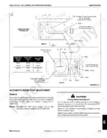 manitowoc-2250-crawler-crane-operator-manual-015-06-wiring-151.webp Manitowoc 2250, #133, 133A luffing jib angle sending unit wiring diagram, sensor pinout table, and boom stop adjustment warning.