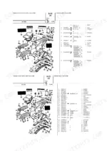 massey-ferguson-60-6860-tractor-parts-catalog-chassis-parts-39.webp Landini 6860 exploded view parts diagram for fenders, footsteps, platform, seat, and hardware components.