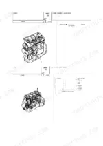 massey-ferguson-60-6860-tractor-parts-catalog-engine-parts-11.webp Landini 6860 exploded view of A4.236 engine assembly and short engine components with parts list.