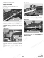 massey-ferguson-8947-telehandler-service-manual-8947-torque-119.webp Massey Ferguson 8947 front steering cylinder removal and installation procedure with tie rod and jam nut torque specifications.
