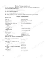 mazda-ut15p-variants-lift-truck-service-manual-76001980-specs-33.webp Utilev UT15P-UT32C Mazda 2.2L engine timing adjustment procedures and technical specifications table for 2.2L engines.