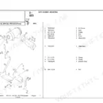 McCormick MTX120–MTX150 B Power exploded view diagram and parts list for the engine air cleaner mounting assembly.