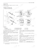 mitsubishi-5m15d-variants-forklift-truck-service-manual-99739-151t0-procedures-17.webp Mitsubishi 5M15D, 5M20D, 5M25D, 5M30D, 5M35D lift bracket roller reassembly diagram, shim adjustment, and clearance specifications.