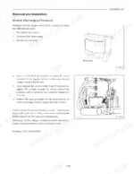 mitsubishi-fbc15n-variants-forklift-truck-service-manual-99759-7c110-procedures-56.webp Mitsubishi FBC15N-FBC30LN: Inverter discharging procedure, rear cover removal, and traction inverter P and N terminal diagram.